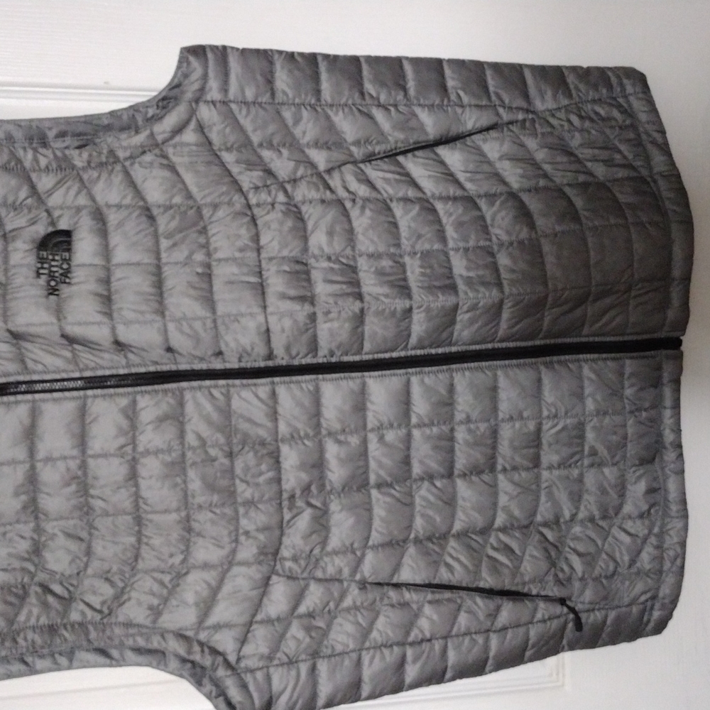 The North Face silver vest